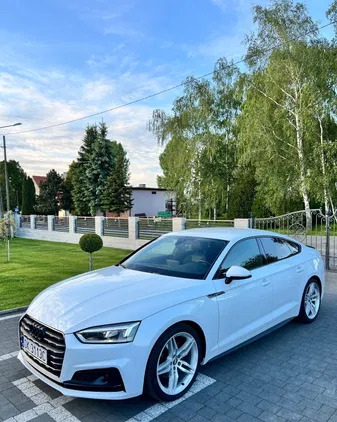 audi a5 Audi A5 cena 146000 przebieg: 82000, rok produkcji 2018 z Pieniężno